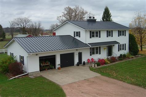 best house color for grey metal roof|residential metal roofing colors.